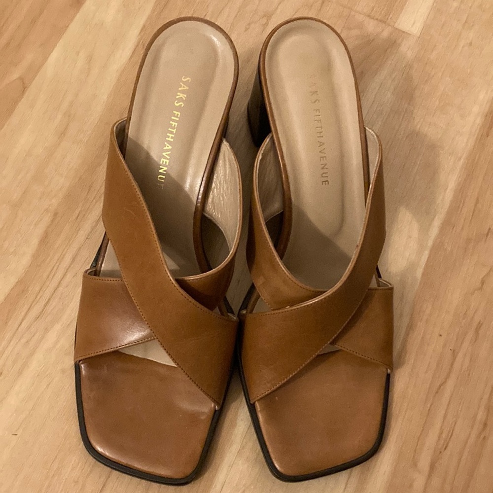 Saks Fifth Avenue Branded Sandals Size 9M